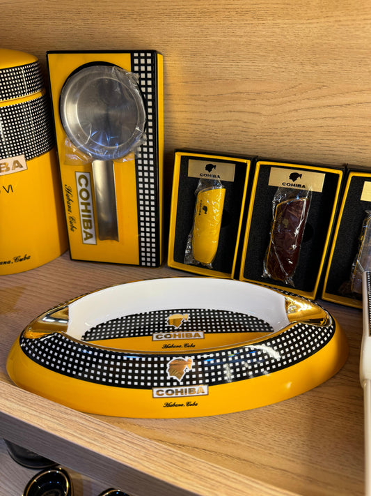 2 Placement Oval Cohiba Ashtray