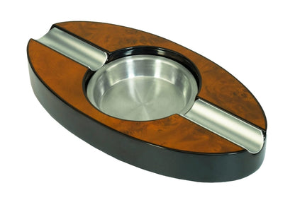 2 Placement Oval Ashtray