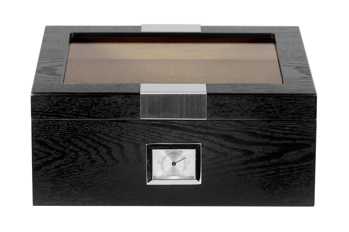 25 Oak Veneer Humidor