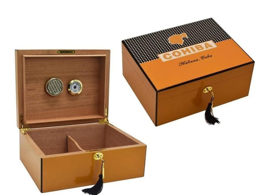 50 Cigar Cohiba Lock Humidor